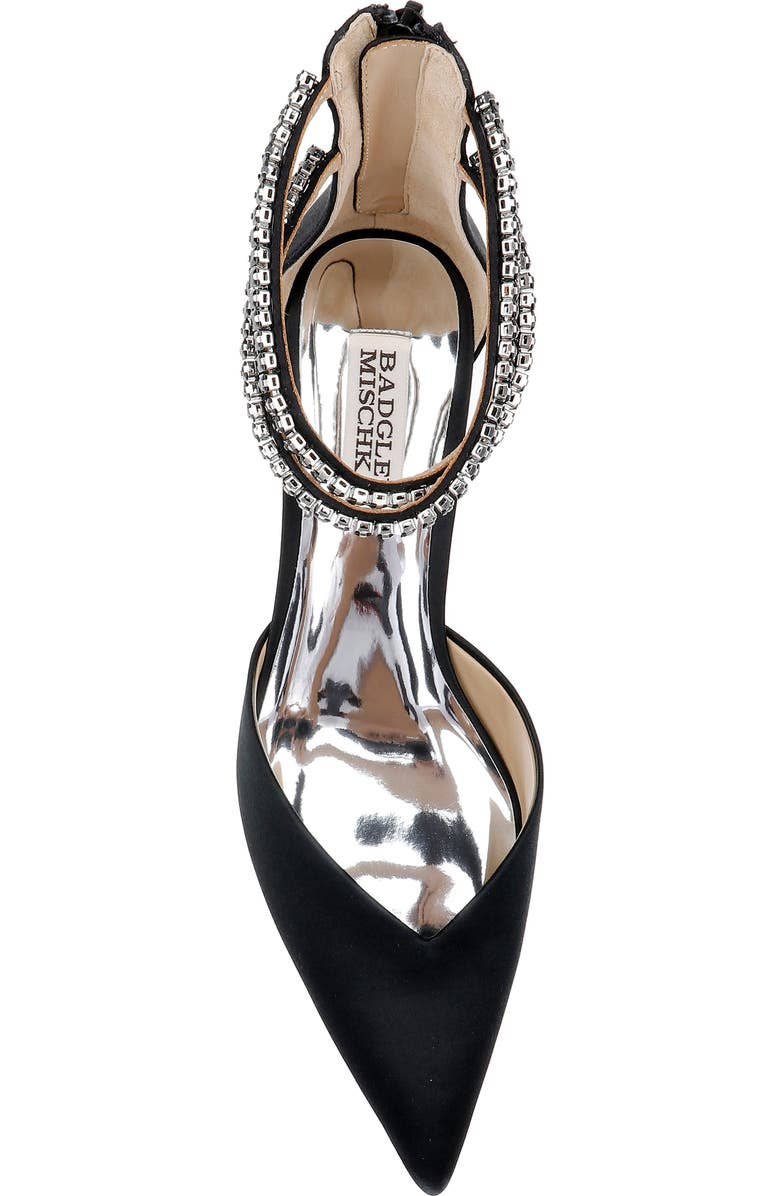 BADGLEY MISCHKA Lilibeth Kitten Heel Ankle Strap Pump, Alternate, color,
