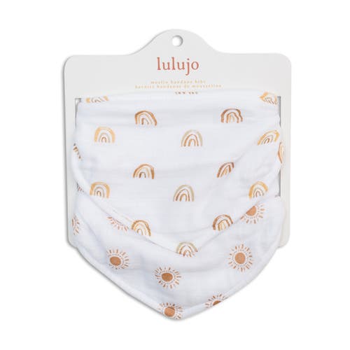 LULUJO LULUJO BANDANA BIBS 2 PACK 