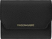 MAISON de SABRÉ Leather Trifold Wallet
