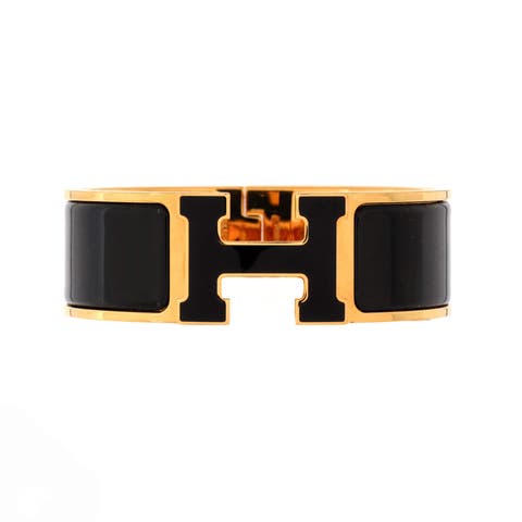 Clic H Bracelet Enamel Wide