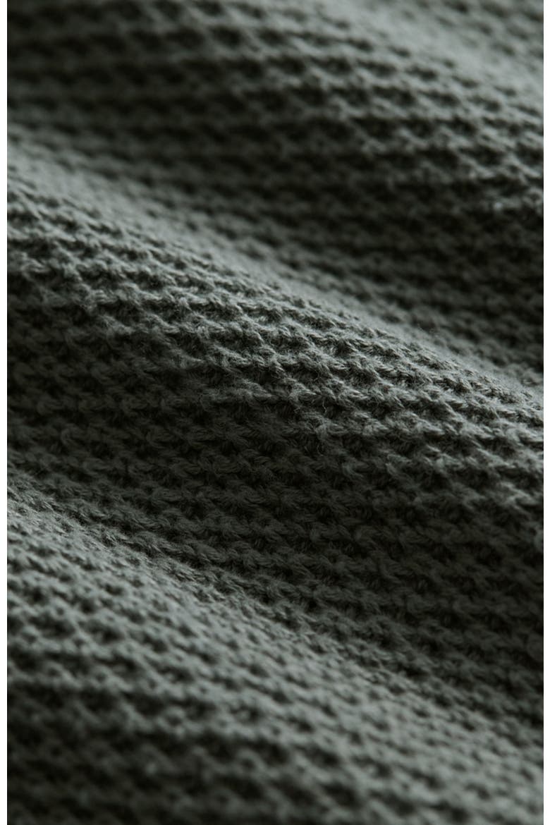 Organic Cotton Shoreline Pullover Sweater, Alternate, color, Castor Green Heather