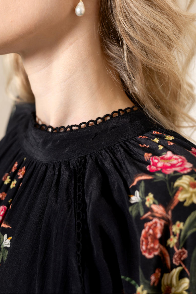 Maison Dress, Alternate, color, Black Floral