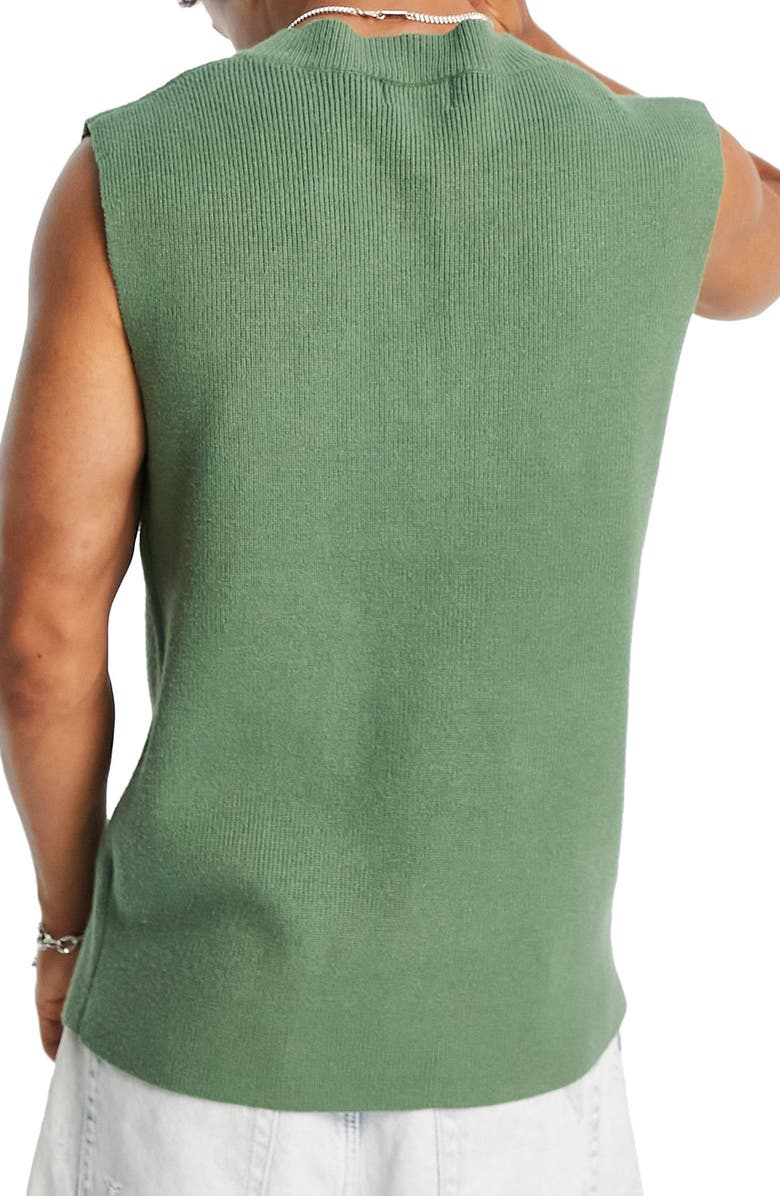 Topman Essential V-Neck Muscle Tank, Alternate, color, 