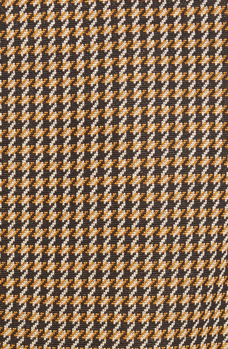 Rosetta Getty Double Breasted Houndstooth Blazer, Alternate, color, 