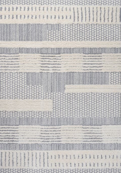 Kerstin Geometric High-Low Area Rug