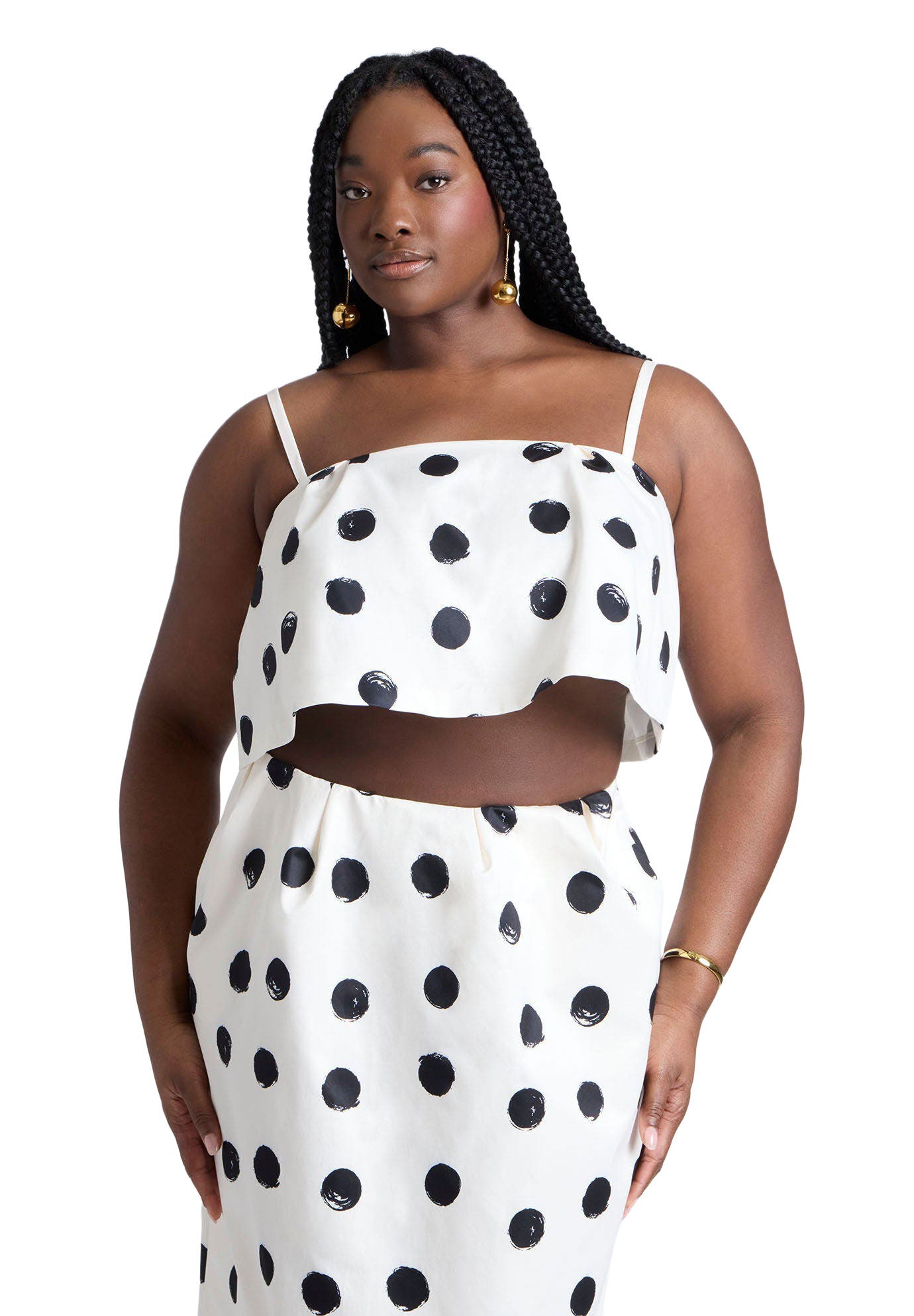 Cropped Bubble Top