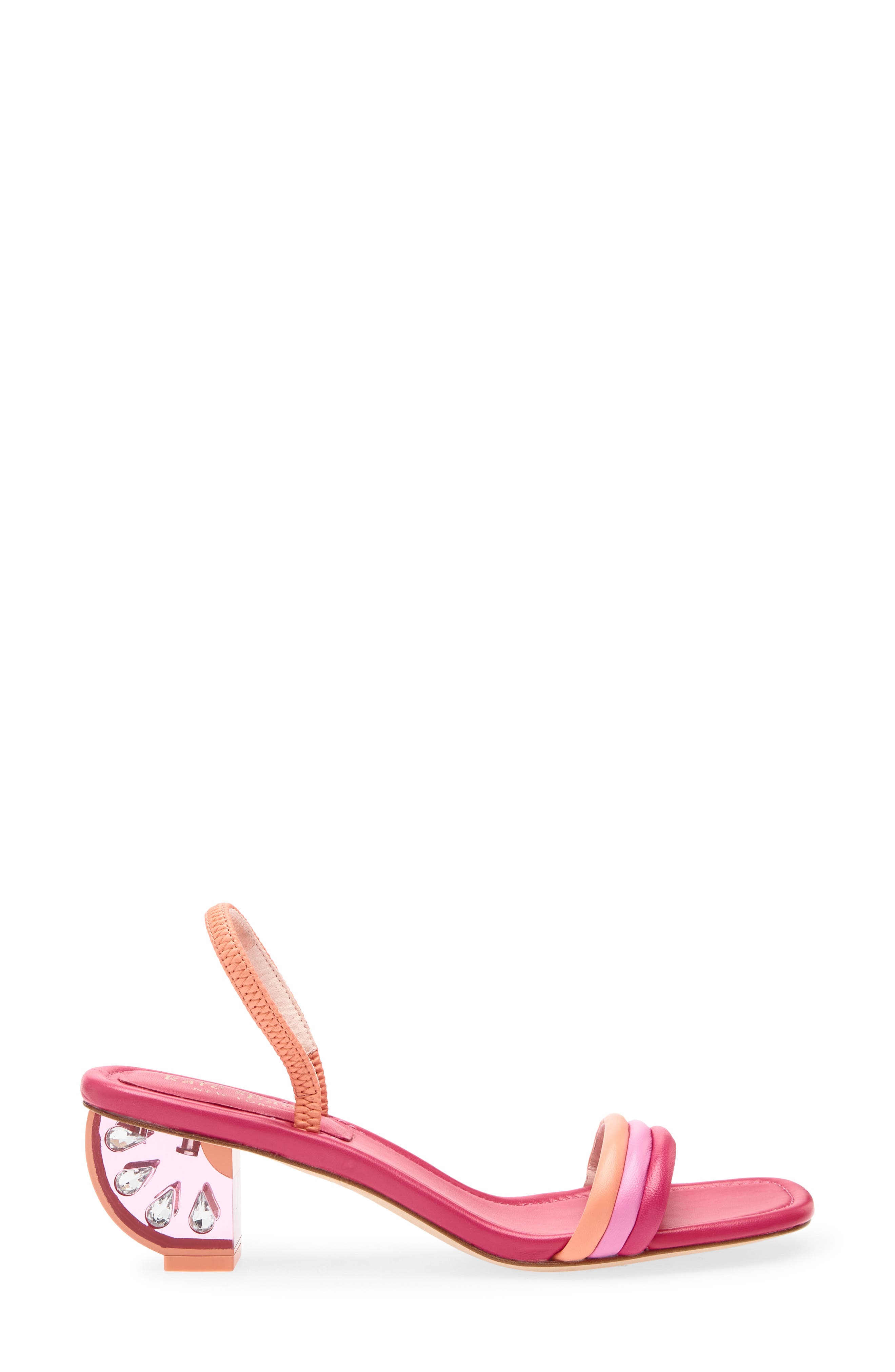 Kate Spade New York Zesty Slingback Sandal, Alternate, color, Wild Rasberry