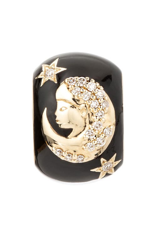 ADINA REYTER ADINA REYTER ZODIAC CERAMIC & DIAMOND BEAD CHARM 