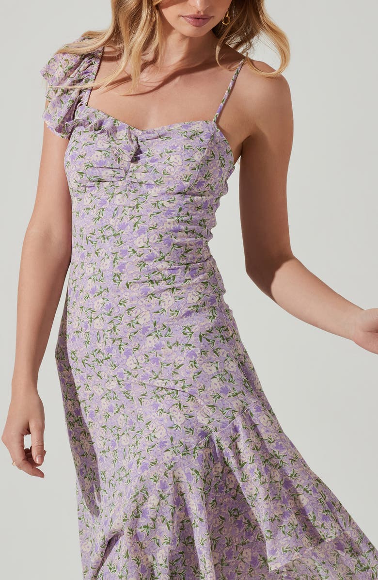 ASTR the Label Camelia Layered Ruffle Dress, Alternate, color,