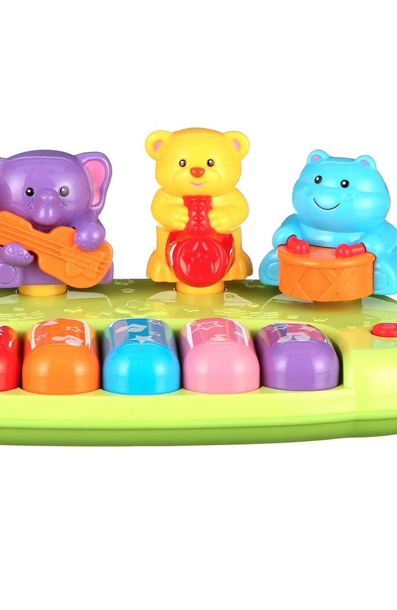 Little Virtuoso Safari Symphony Lights & Sounds Musical Toy, Ages 12Mo, Alternate, color, Multicolored