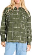 Billabong Fadeaway Grid Cotton Corduroy Shacket