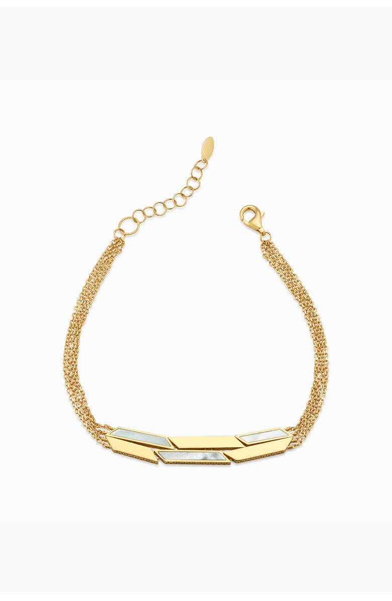 Oradina 14K Gold Aurora Bracelet, Main, color, Yellow Gold