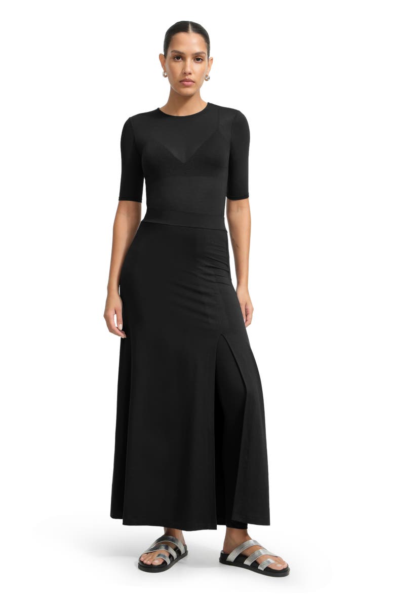 Marcella Ashwyn Skirted Leggings, Alternate, color, 