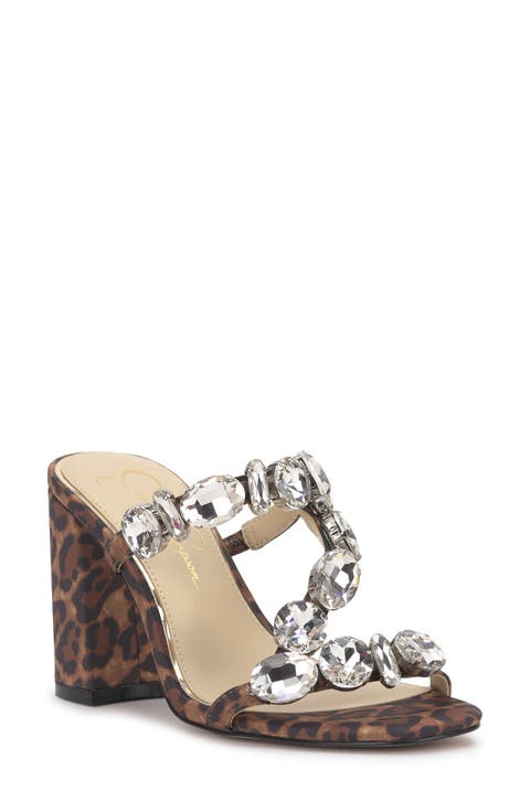 Amilir Crystal Slide Sandal (Women)
