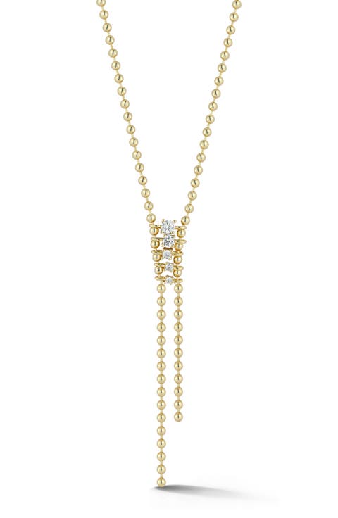 Cubic Zirconia Y-Necklace