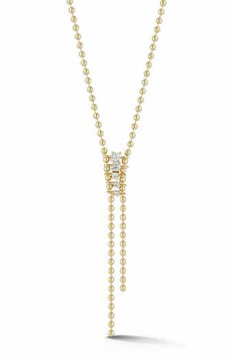 Cubic Zirconia Y-Necklace