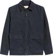 Aurélien Suede Zip Jacket