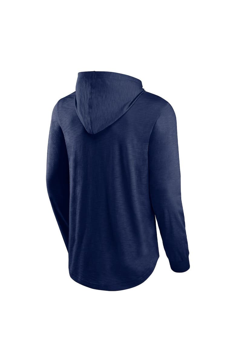 FANATICS Men's Fanatics Branded College Navy Seattle Seahawks Front Runner Long Sleeve Hooded T-Shirt, Alternate, color, Navy