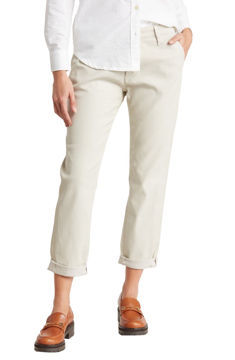 AG Caden Crop Twill Trousers, Main, color, 