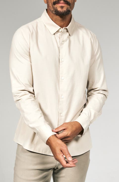 Herigate Cotton Corduroy Button-Up Shirt