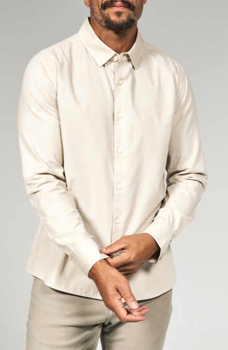 7 Diamonds Herigate Cotton Corduroy Button-Up Shirt