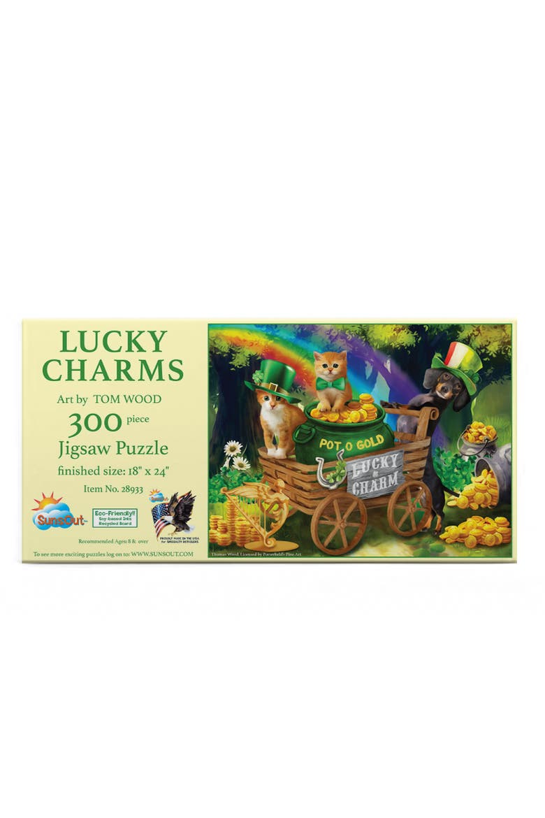 Lucky Charms 300 piece Jigsaw Puzzle for Adults, Alternate, color, Multicolor