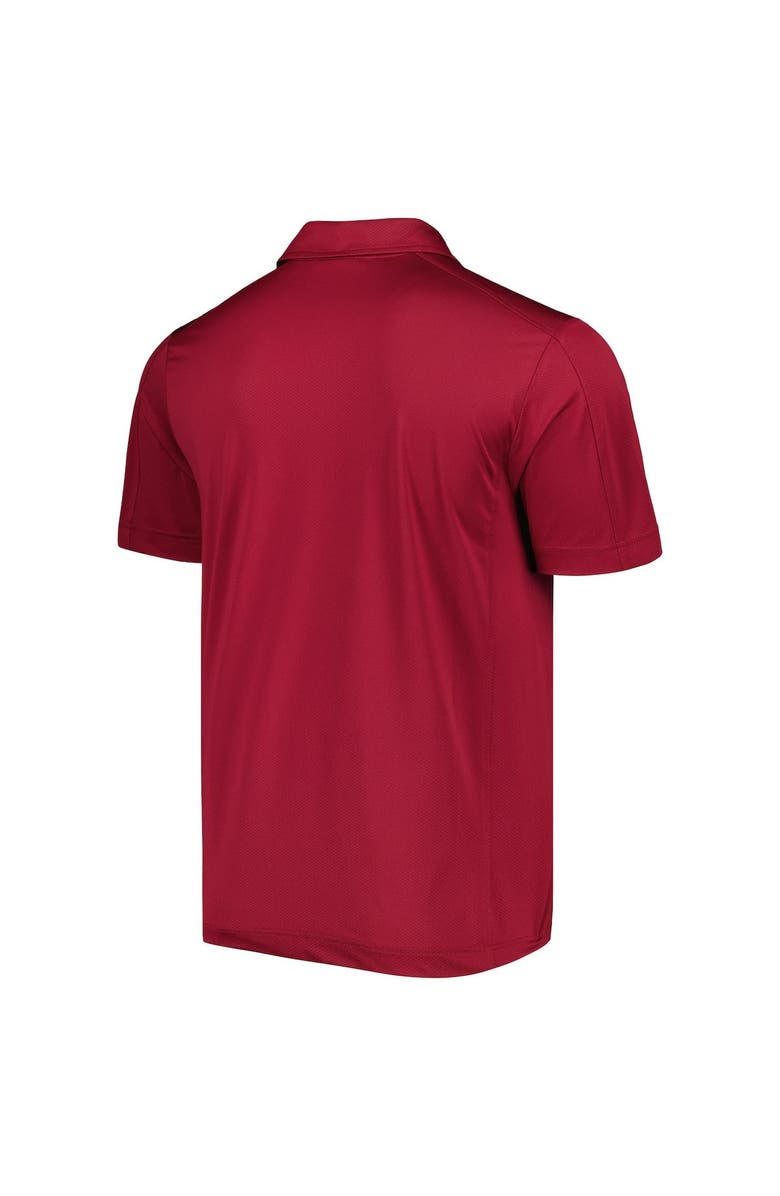 Cutter & Buck Men's Cutter & Buck Crimson Washington State Cougars Prospect Textured Stretch DryTec Polo, Alternate, color,