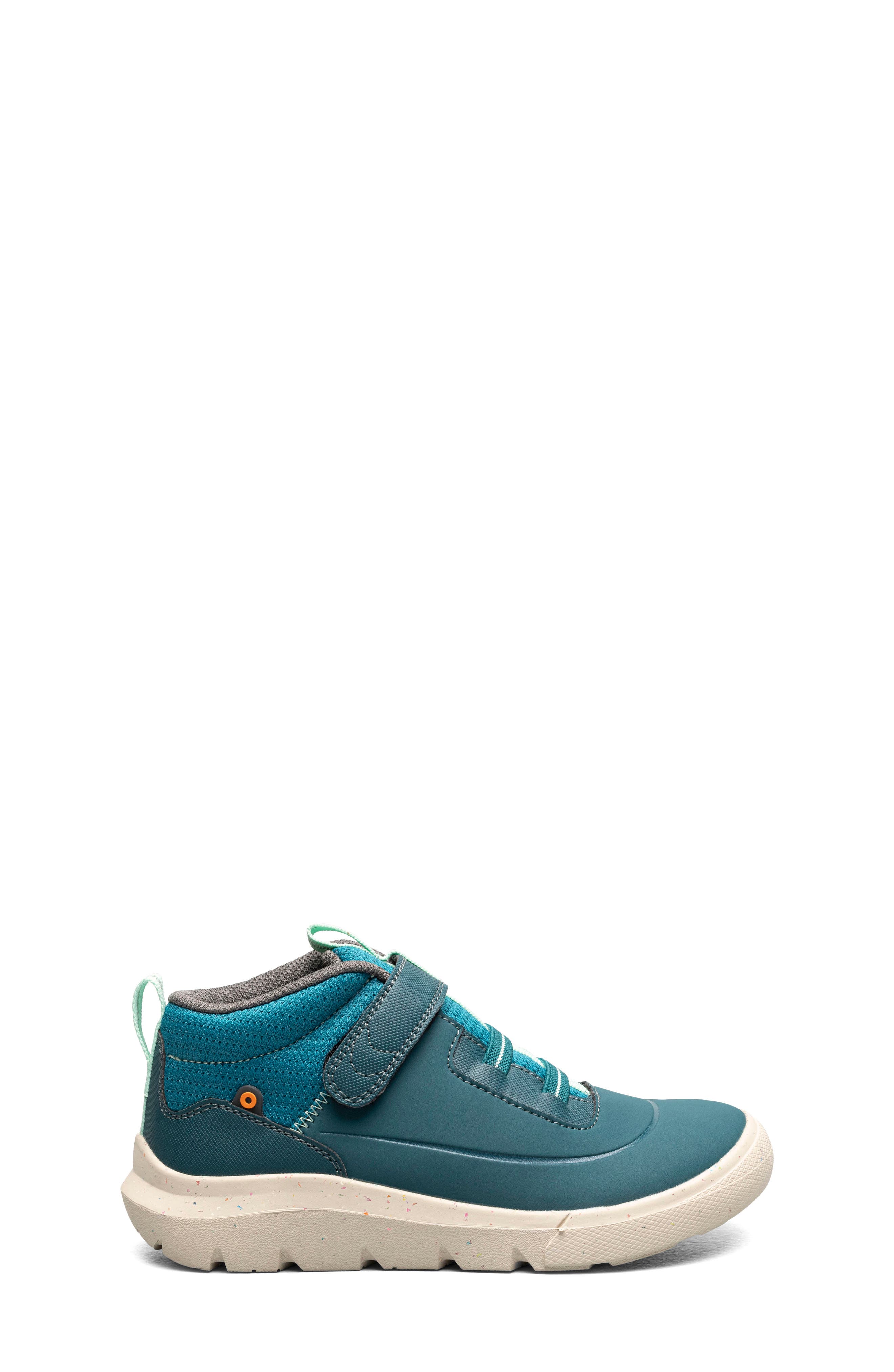 Bogs Kids' Skyline Kicker Water Resistant Low Top Sneaker, Alternate, color, Emerald Multi