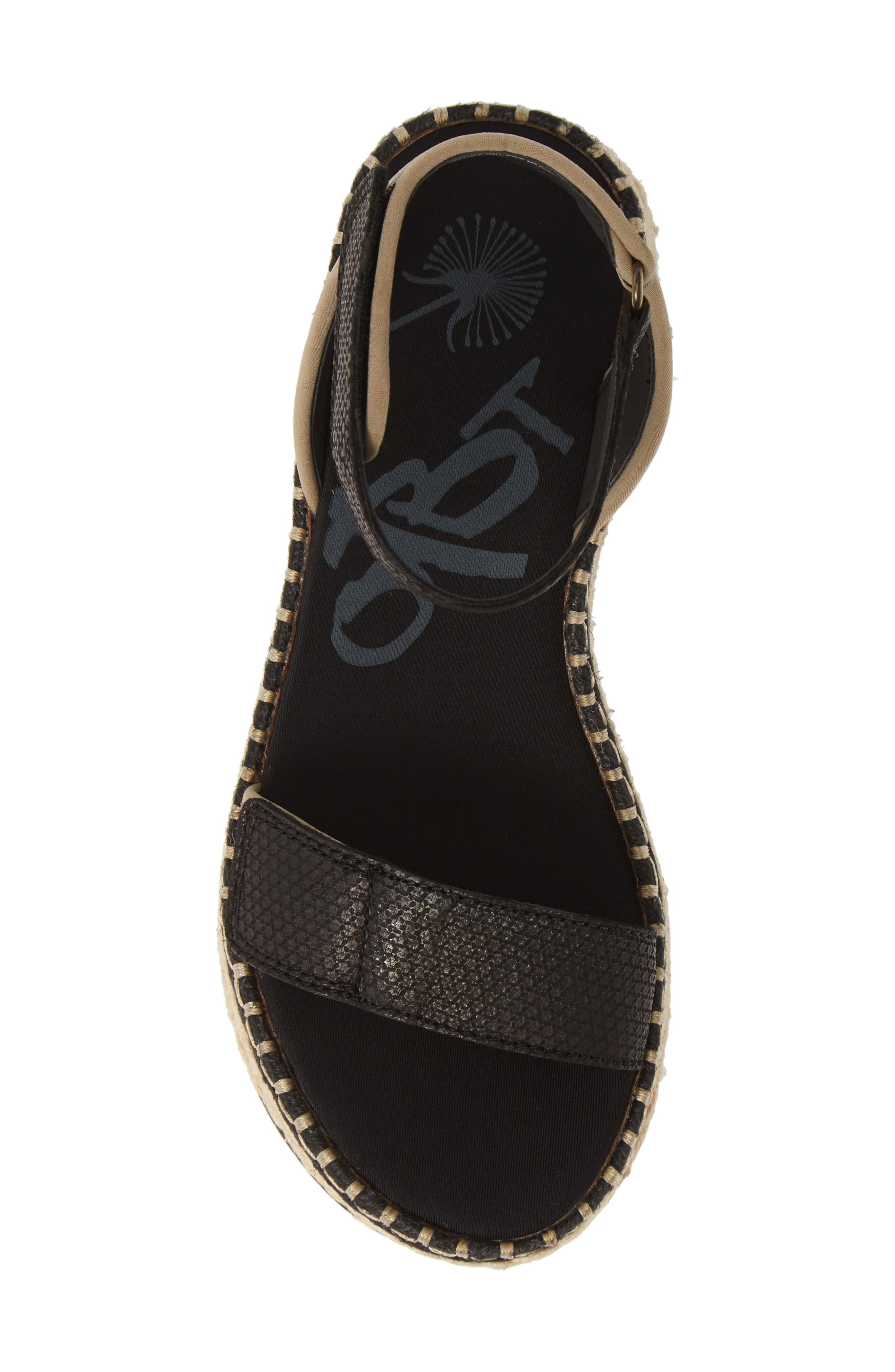OTBT Reflector Espadrille Platform Sandal, Alternate, color, 