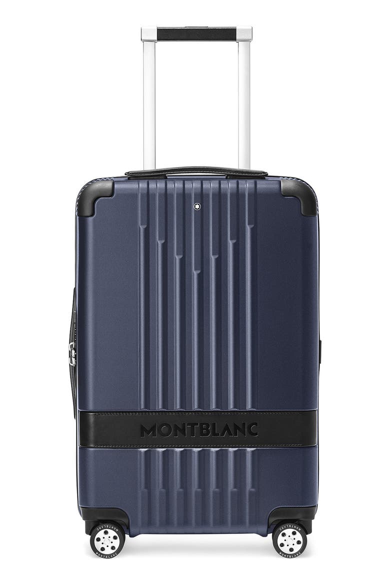 #MY4810 Cabin Trolley Compact Carry-On Spinner Luggage, Main, color, BLUE