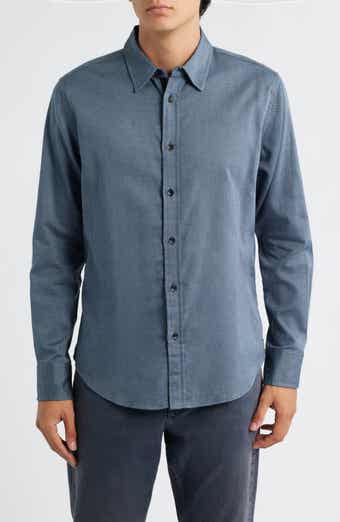 Tomlin Cotton Dobby Button-Up Shirt