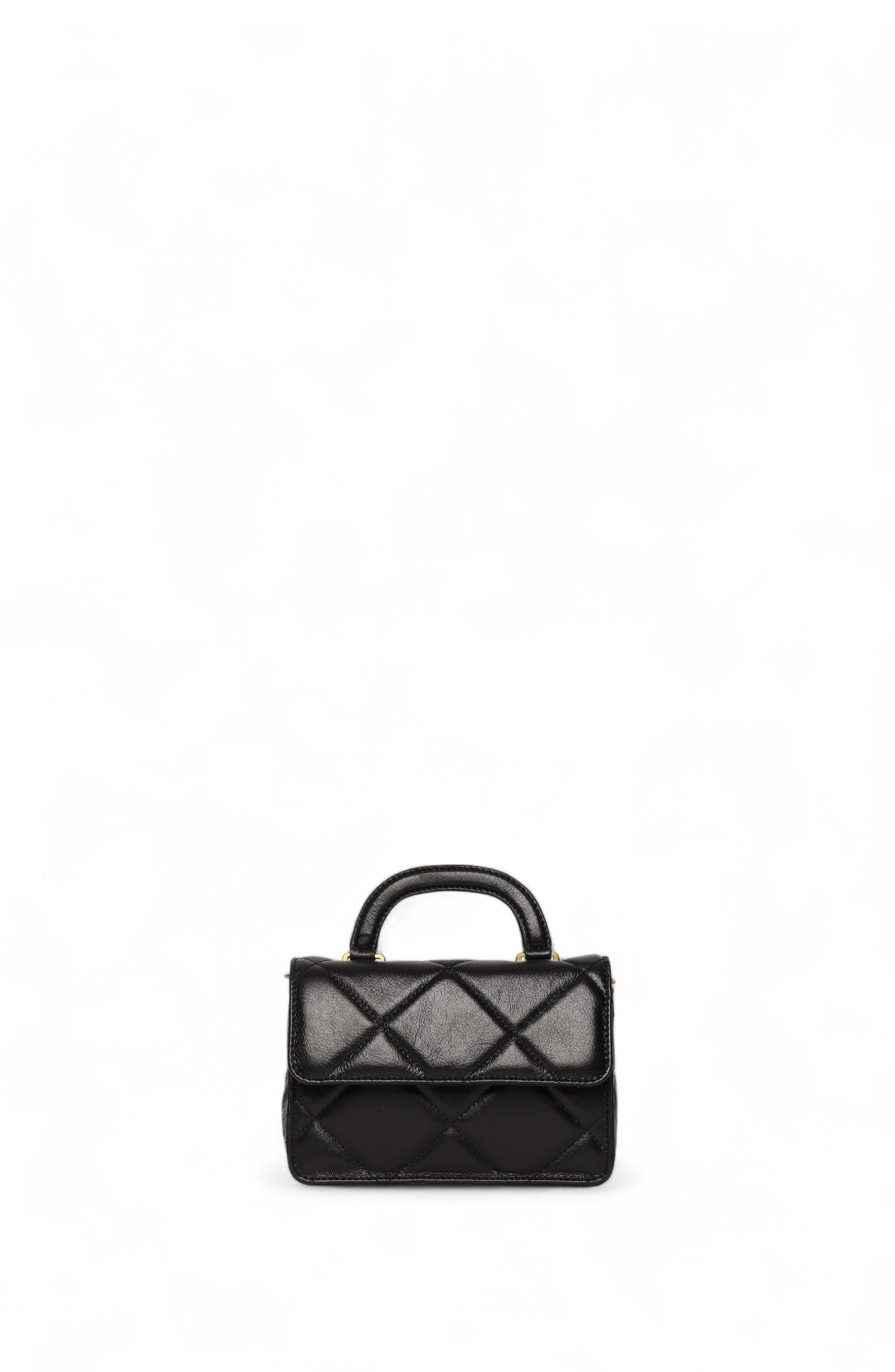 Walter Baker Genevieve Mini Top Handle Handbag, Alternate, color, Black
