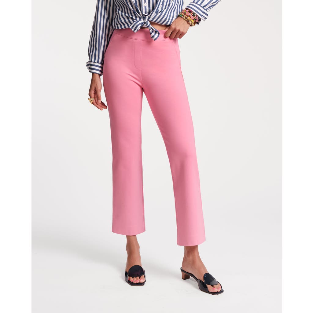 Frances Valentine Wonder Pant Solid Stretch In Pink