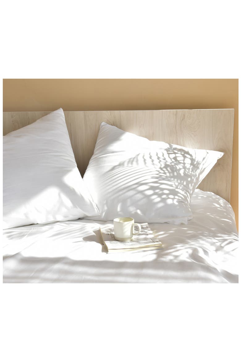 Euro Pillow, Alternate, color, WHITE