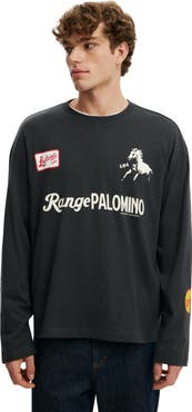 Cotton On Men's Regular Fit Graphic Ls T-Shirt