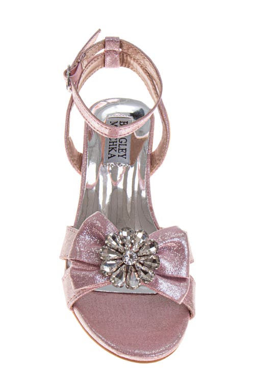 Badgley Mischka Collection Kids' Ankle Strap Sandal In Multi