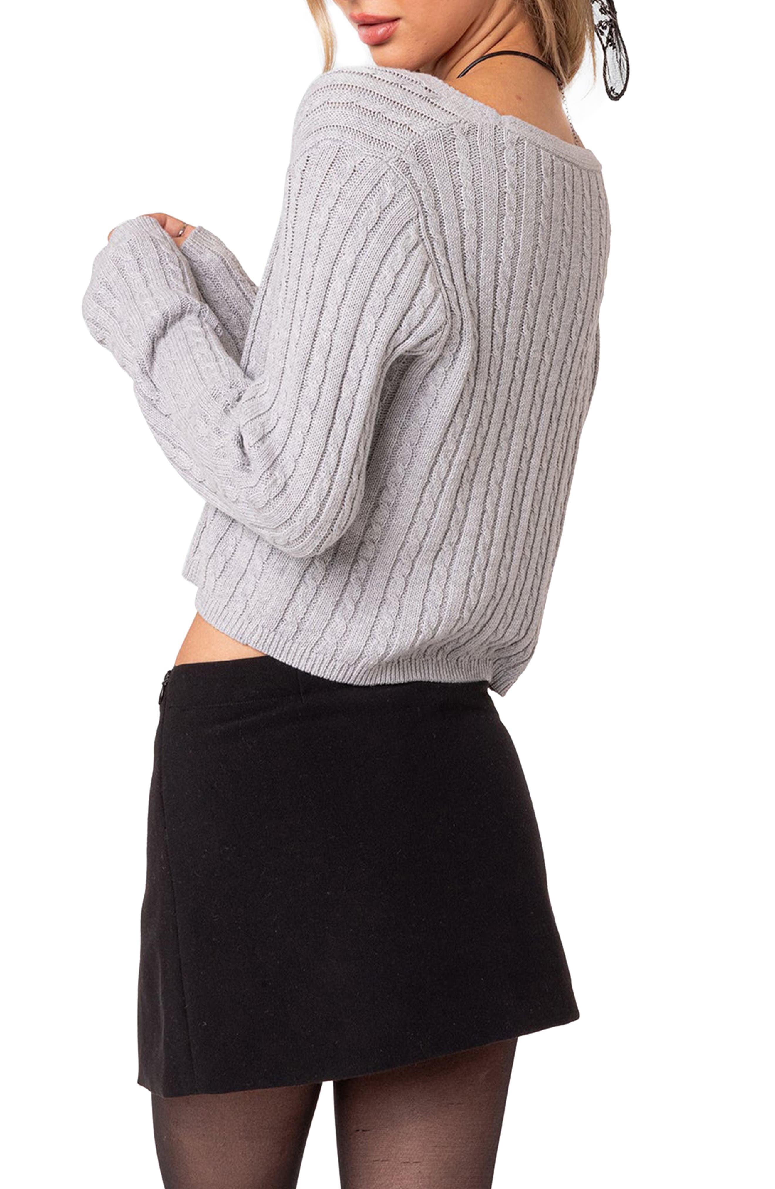 Elliot Cable Stitch Cardigan - image 2