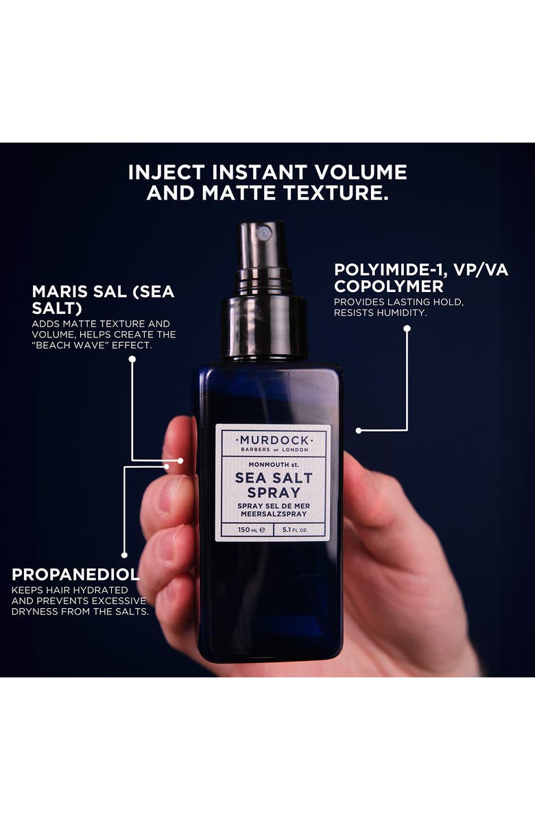 Murdock London Sea Salt Spray, Alternate, color, 