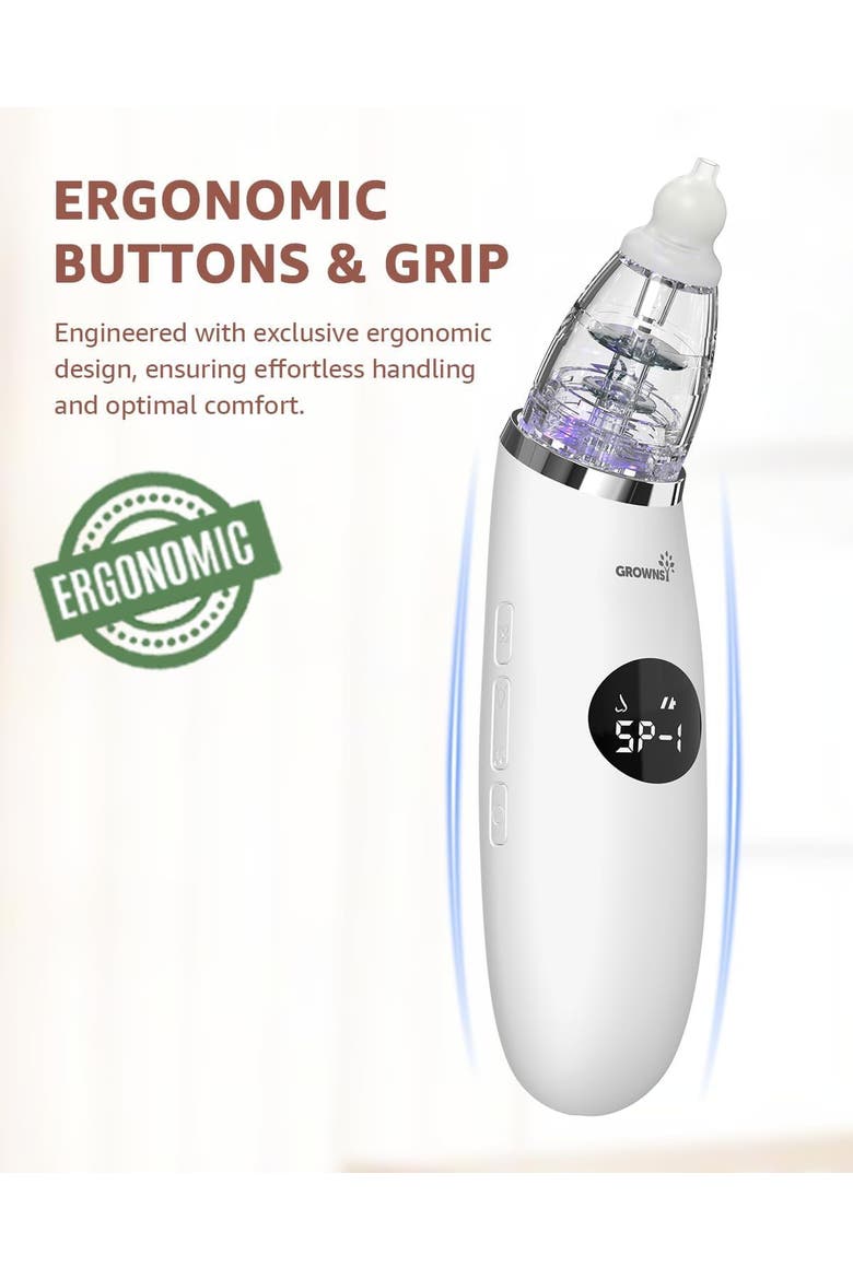 Baby Nasal Aspirator, Alternate, color, White