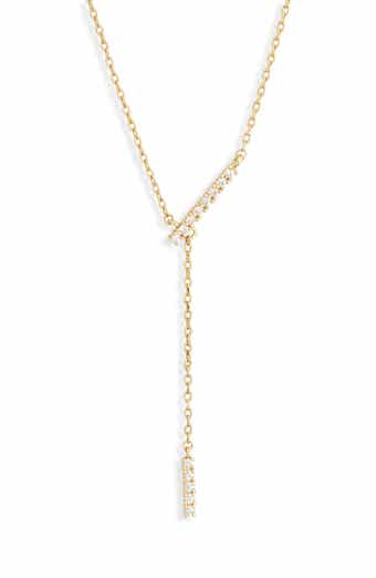 Demi Fine Cubic Zirconia Y-Necklace