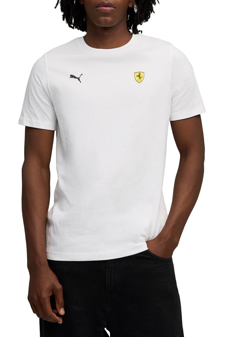 Scuderia Ferrari Sportswear Car Graphic T-Shirt, Alternate, color, PUMA WHITE