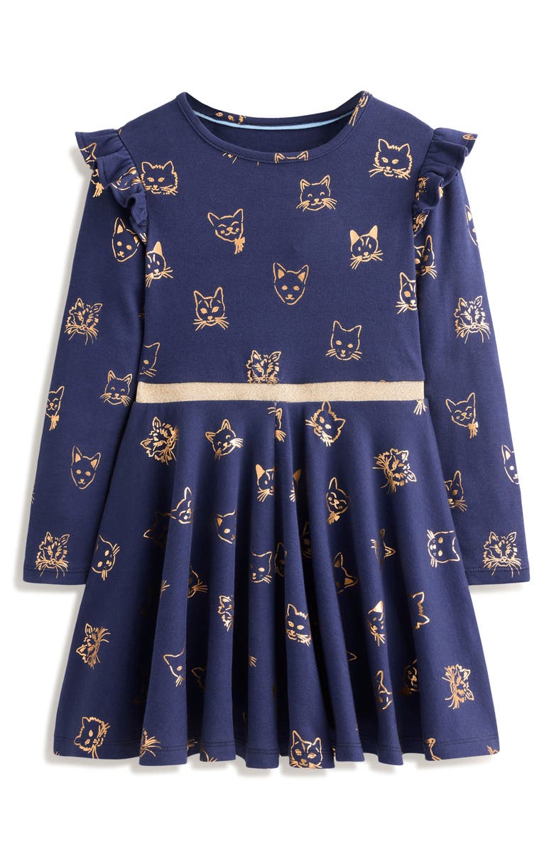 Mini Boden Kids' Mabel Twirly Ballerina Dress, Main, color, 