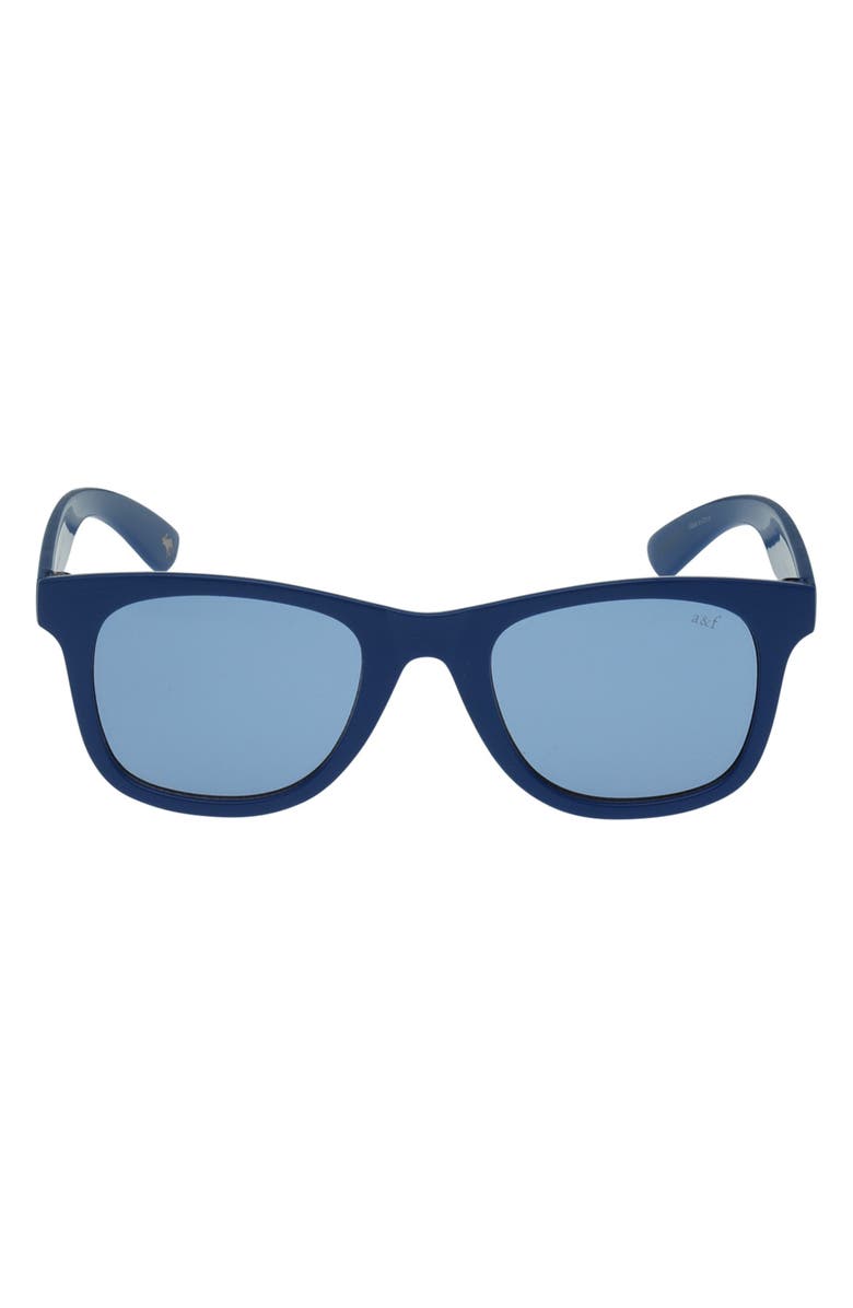 abercrombie kids Kids' Rectangular Sunglasses, Main, color, Shiny Blue / Blue