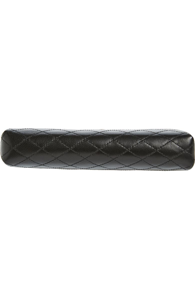 Saint Laurent Gaby Quilted Leather Crossbody Pouch, Alternate, color,