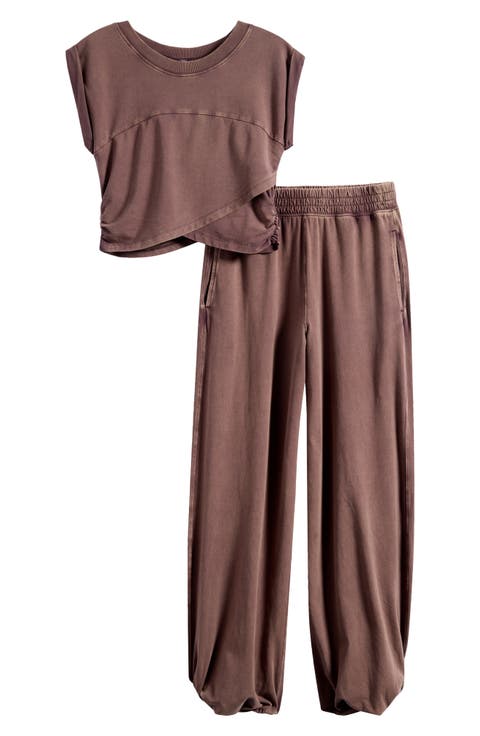 FP Movement Hot Shot Crossover T-Shirt & Joggers Set