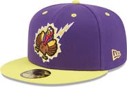 New Era Men's New Era  Purple Hartford Yard Goats Theme Nights 59FIFTY Fitted Hat