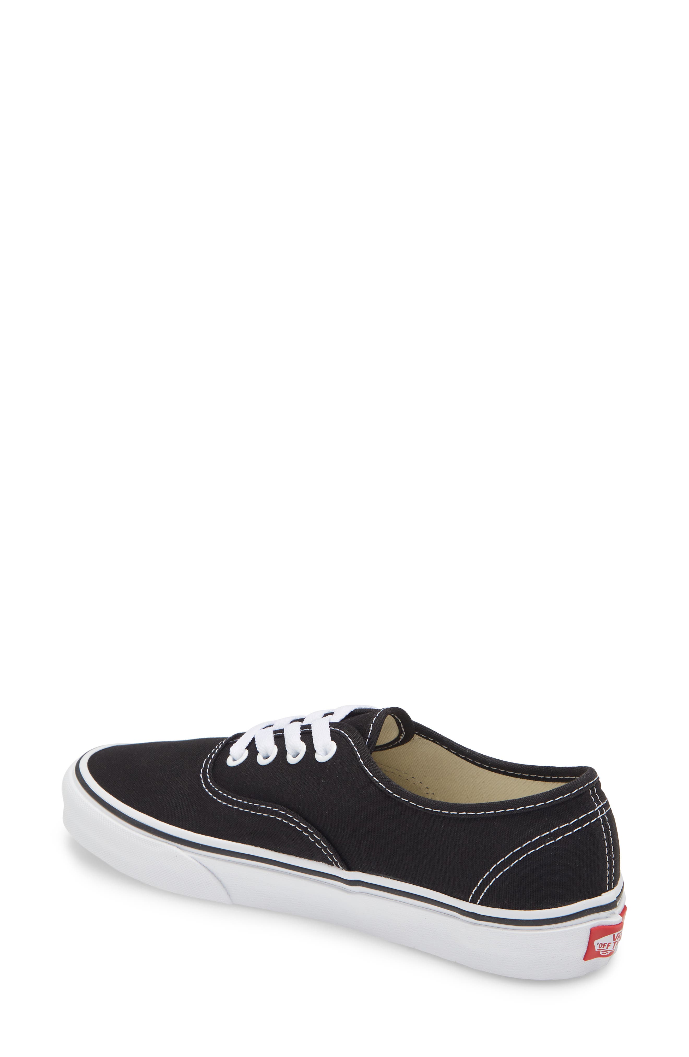 Vans Authentic Sneaker, Alternate, color, Black