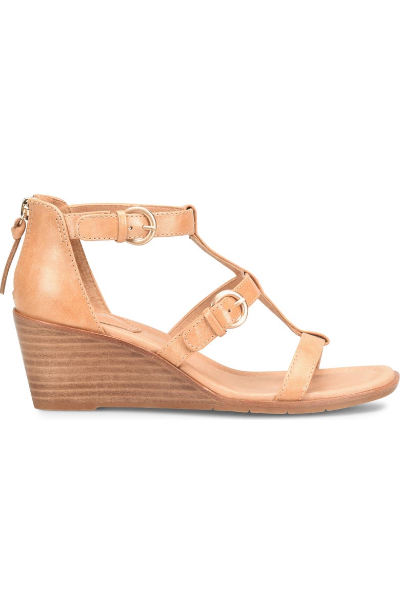 Söfft Gaige Wedge Sandal, Alternate, color,