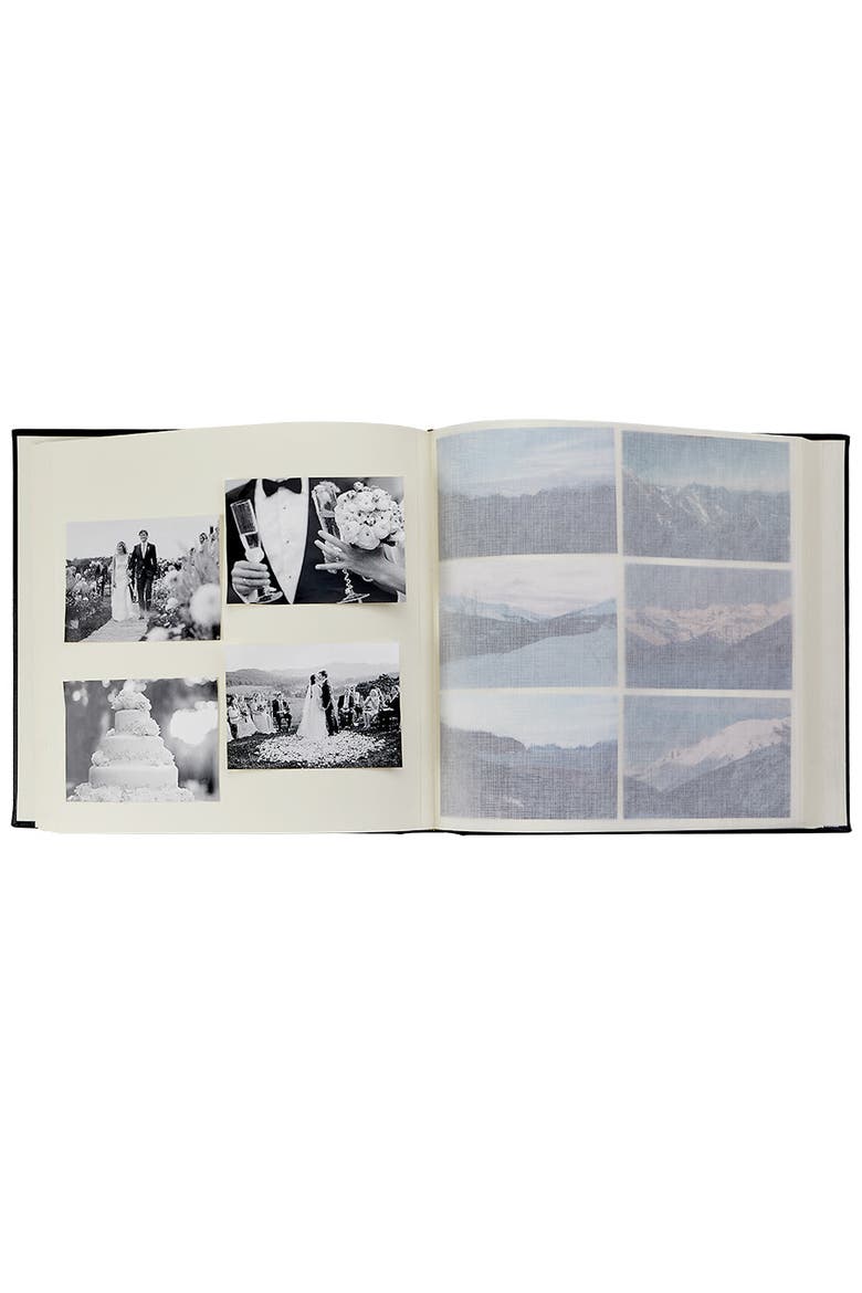 Large Bound Album, Alternate, color, Navy