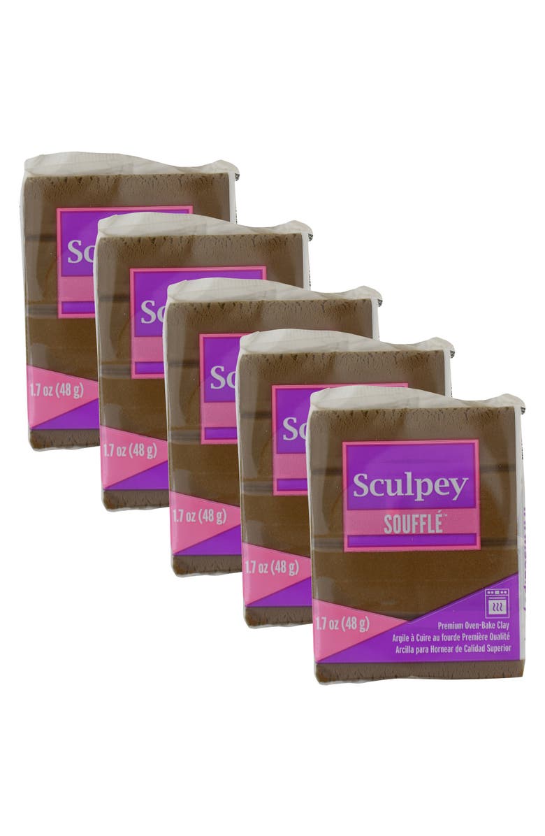 Souffle Polymer Oven Bake Clay, Main, color, Multicolored